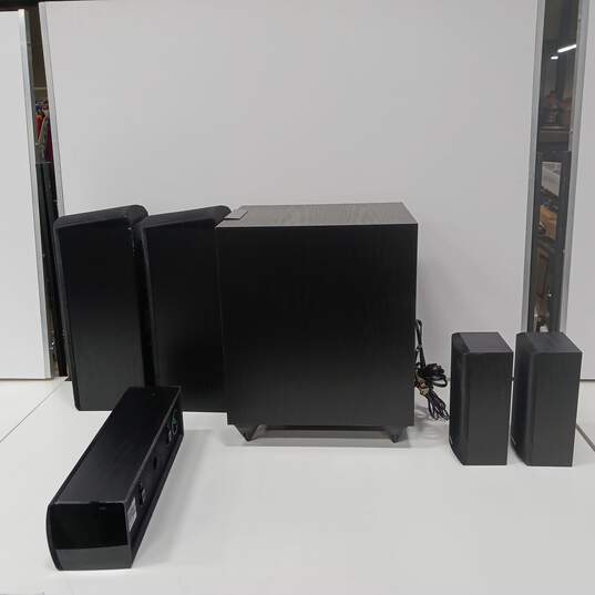 6PC Onkyo Home Theater Speaker System Set Mod3el SKW-593 image number 5
