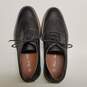 Ferro Aldo Black Brogue Dress Shoes US 9 image number 7