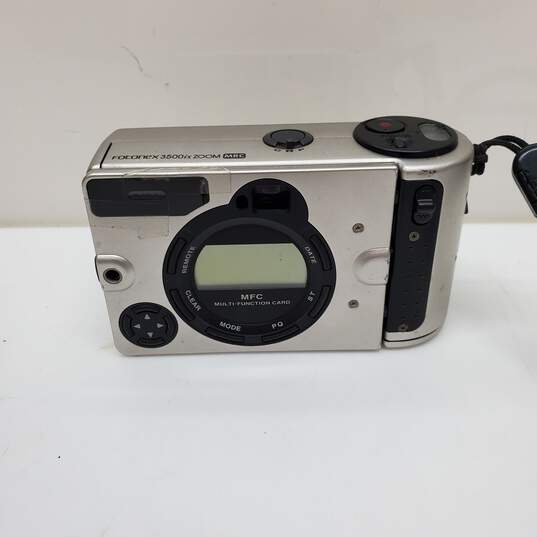 UNTESTED Fujifilm Fotonex 3500ix APS film Camera Point and Shoot Silver image number 1