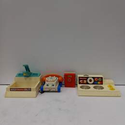 Bundle of 4 Assorted Vintage Fisher Price Toys