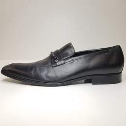 Hugo Boss Black Leather Loafer US 14