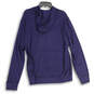 NWT Womens Blue Long Sleeve Kangaroo Pocket Pullover Hoodie Size XL image number 2