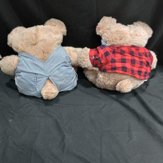 2 Vintage Furskins Plush Bears-193-1984 image number 4