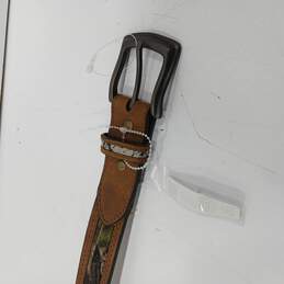 Boy's Mossy Oak Genuine Leather Belt Size 22 NWT alternative image