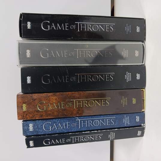 Bundle Of 6 Game Of Thrones Seasons DVD's image number 1