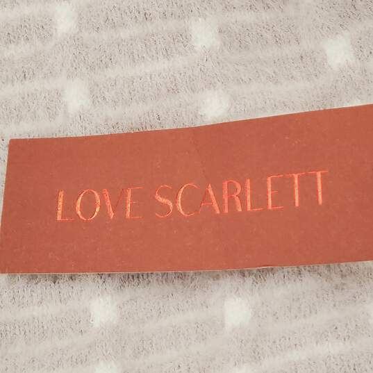 Love Scarlett Women Grey Sweater S NWT image number 4