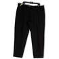 NWT Mens Black Flat Front Straight Leg Comfort Waist Chino Pants Size 42x30 image number 1