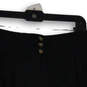 NWT Womens Black Pleated Slash Pocket Mid-Rise Sailor Shorts Size 14 image number 3