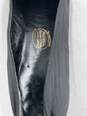 Henry Maxwell London Black Square-Toe Loafers M 10 image number 7