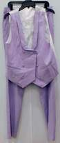 BeSpoke Tazzio/ Men's Lilac 2 Piece Suit Pants 34R and Vest 40R image number 1