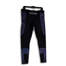 Womens Black Dri-Fit Elastic Waist Drawstring Activewear Ankle Pants Sz XL alternative image