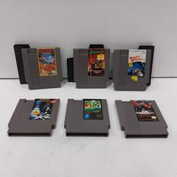 Vintage Bundle of Six Assorted NES Games