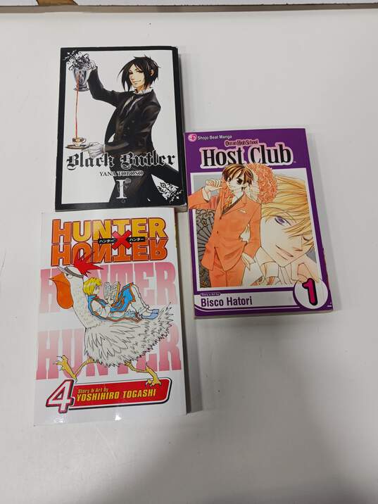 12PC Assorted Manga Graphic Novel Book Bundle image number 2