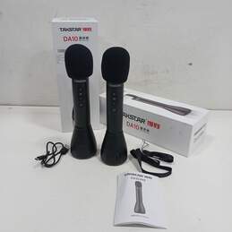 Pair of Takstar DA 10 Wireless Bluetooth Microphones w/Boxes