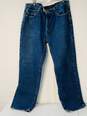 Men's Blue Carhartt Jeans Size:40x32 image number 2