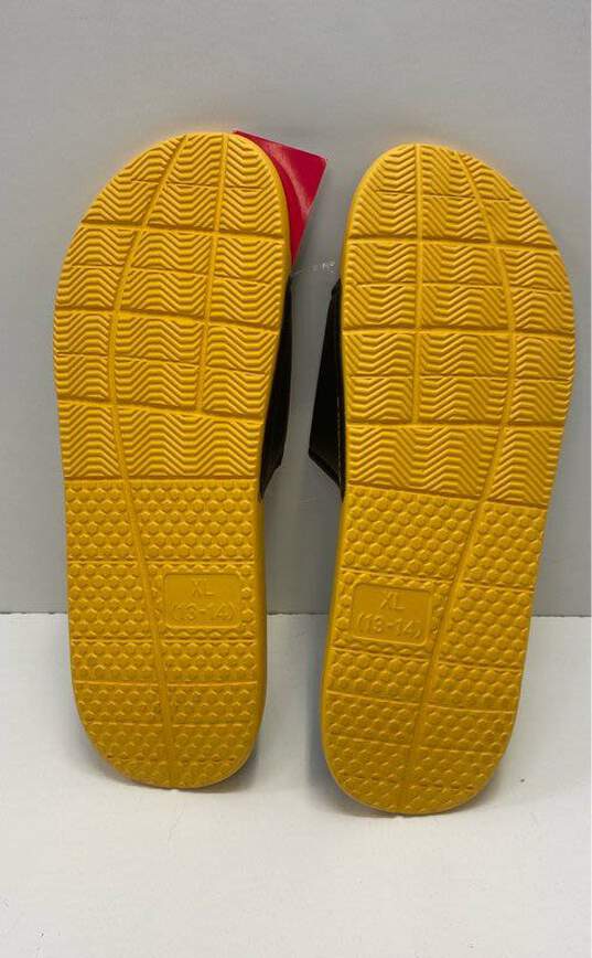 Foco NFL Steelers Gradient Sides Sandals Shoes Men's Size 13-14 M image number 6