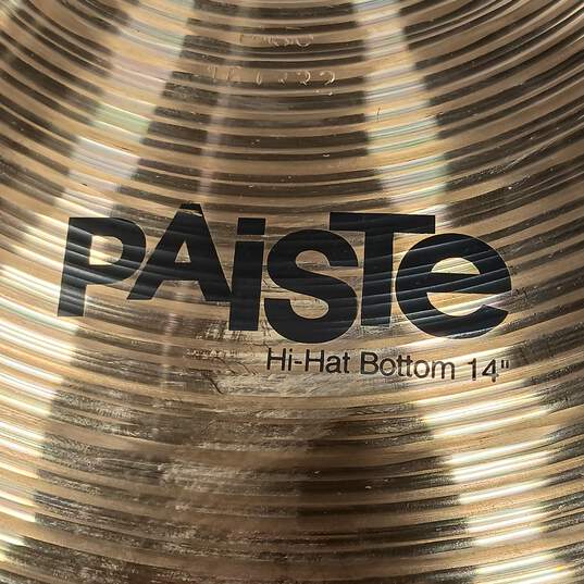 Paiste Hi-Hat bottom 14" Cymbal image number 3