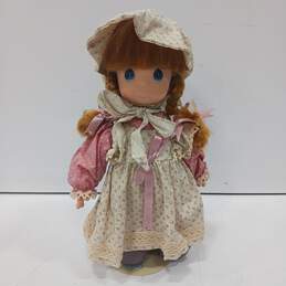 Vintage Precious Moments Doll w/ Stand