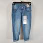Premium Denimwear Women Blue Capri Jeans XS NWT image number 1