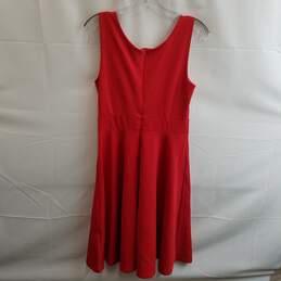 Grace Karin Red Polyester Fit Flare Dress Size M alternative image
