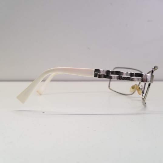 Giorgio Armani Square Silver Eyeglasses Rx (Frame) image number 6