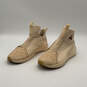 Womens Fierce Kurim 189866 03 Beige Leather Slip-On Sneaker Shoes Size 10 image number 3