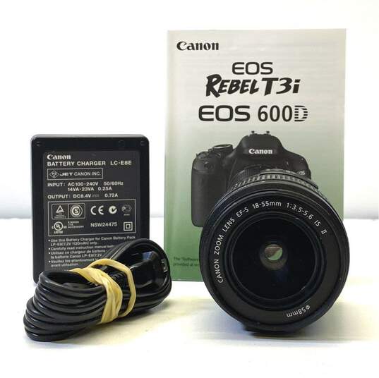 Canon EOS Rebel T3i 18.0MP Digital SLR Camera w/ Accessories image number 7