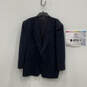 Authentic Mens Blue Notch Lapel Single Breasted Two Button Blazer Size 44 R image number 1