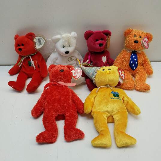 Ty Beanie Babies Assorted Bundle Lot of 6 image number 1