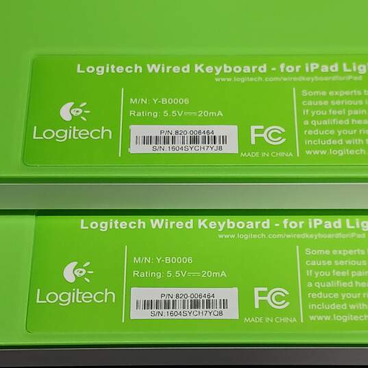 3 Logitech Wired Keyboard for iPad/iPhone image number 6