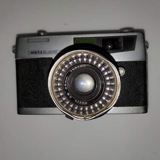 Untested Petri 7s Rangefinder Film Camera for Parts/Repair image number 5