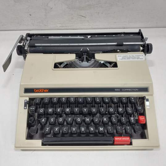 Vintage Brother 550 Correction Typewriter image number 2