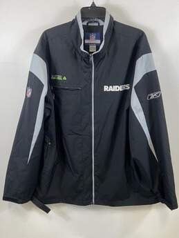 Reebok Men Black Raiders Jacket XL