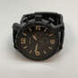 Designer Fossil JR-1356 Nate Chronograph Black Round Dial Analog Wristwatch image number 3