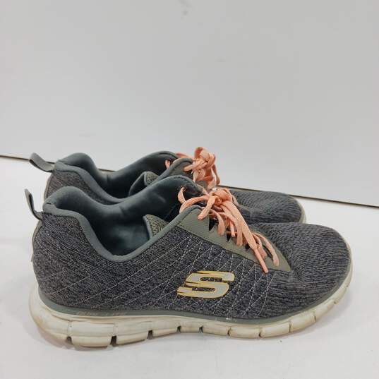 Sketchers Dual-Lite Women's Gray Sneakers Size 9.5 image number 2