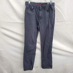 English Laundry Brixton Men's Dark Gray Stretch Straight Leg Jeans Size 30x30