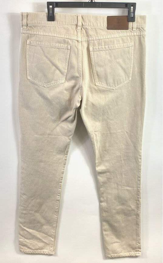 Brunello Cucinelli Beige Jeans - Size Small image number 2