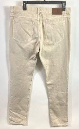 Brunello Cucinelli Beige Jeans - Size Small alternative image