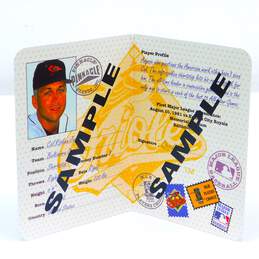 1997 HOF Cal Ripken Jr Pinnacle Passport to the Majors Sample Baltimore Orioles alternative image