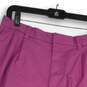 NWT Gap Womens Purple Pleated Elastic Waist Regular Fit Chino Shorts Size 14T image number 3