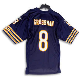 Mens Blue Orange Rex Grossman 8 NFL Chicago Bears Team Jersey Size Small alternative image