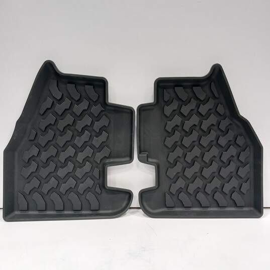 Bestop Jeep Wrangler 1997-2006 TJ Black Rear Floor Protectors Set of 2 image number 3