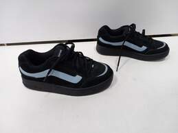 Vans Women's Mannaz 46604-73 Black/Blue Skateboard Shoes Size 6 alternative image