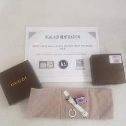 Gucci U-Play Leather Watch Strap & Matching Bezel w/COA