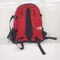 The North Face Red Black Backpack image number 1