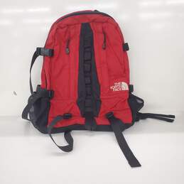 The North Face Red Black Backpack