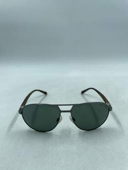Ralph Lauren Gunmetal Aviator Sunglasses alternative image