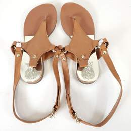 Vince Camuto Leather Adalina Sandals Tan 7.5