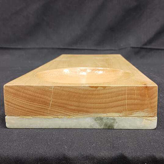Wood w/Marble Base Cutting Board image number 5