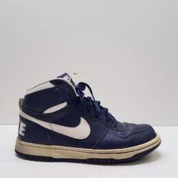 Nike Big Nike High Midnight Navy Athletic Shoes Men's Size 7